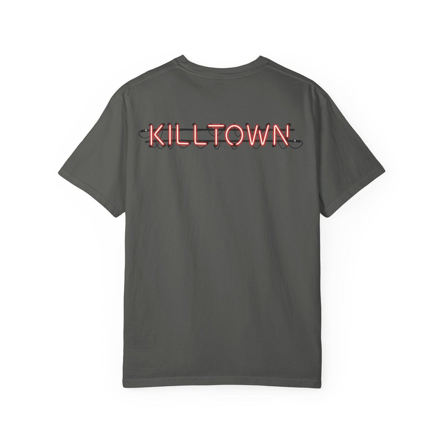 KillTown Dragon Emblem and Neon Sign