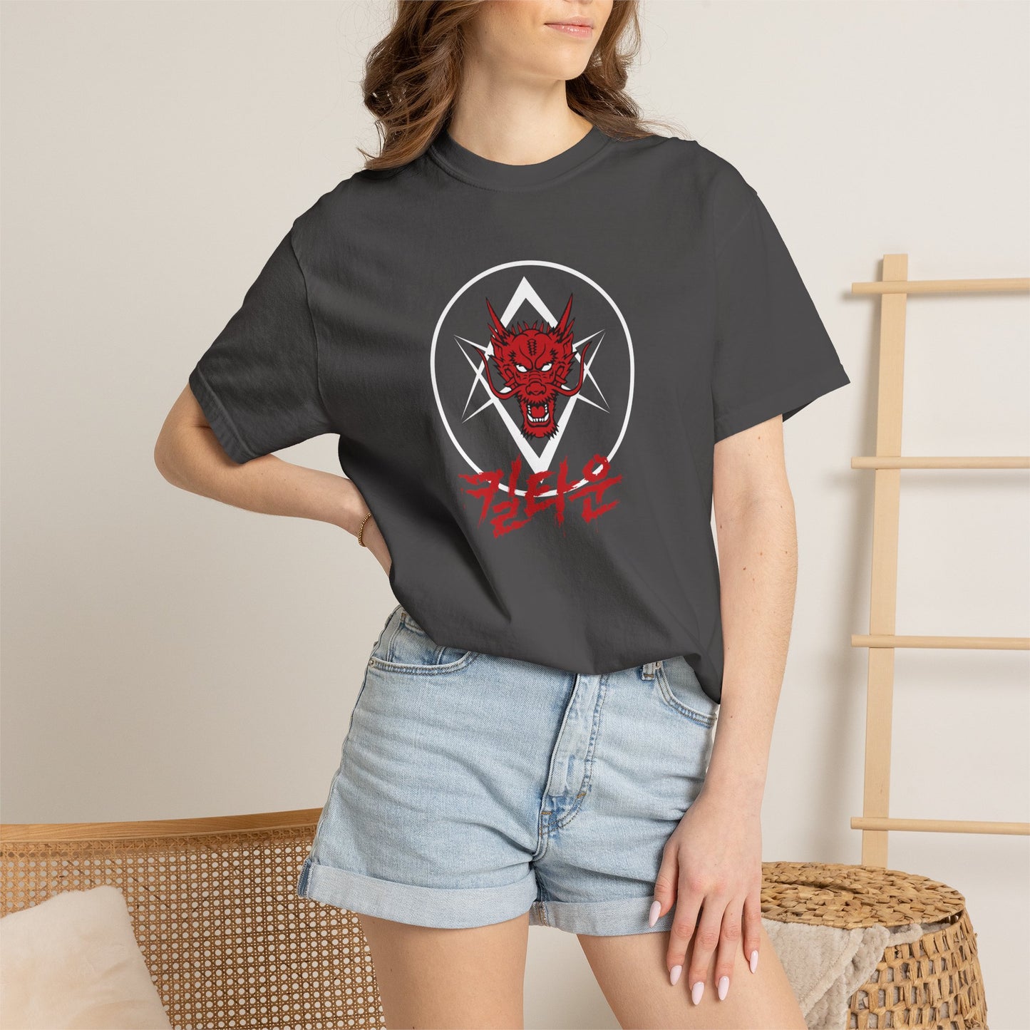 KillTown Dragon Emblem and Neon Sign