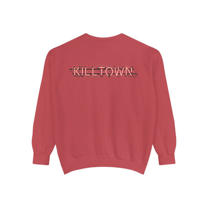 Sweatshirt — KILLTOWN Graphic Face Crewneck with Japanese Text