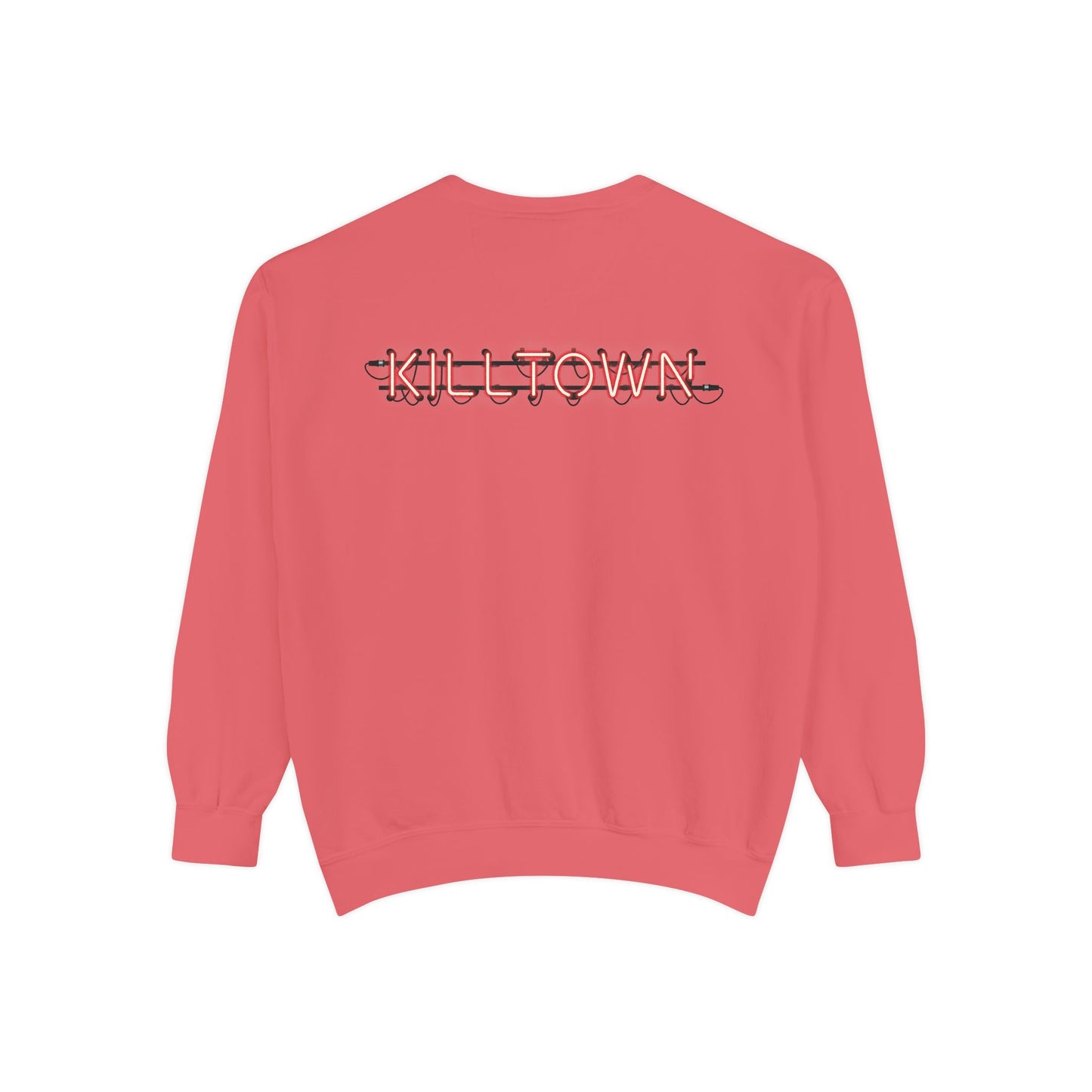 Sweatshirt — KILLTOWN Graphic Face Crewneck with Japanese Text